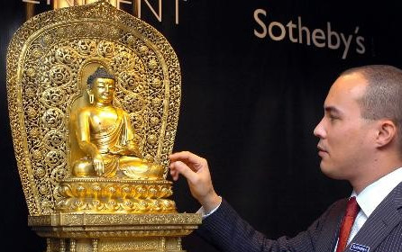 永乐佛坐像创下雕塑品世界最高拍卖纪录