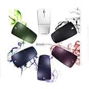 微软无线鼠标 折叠鼠标(咖啡色，雅典黑，光面黑，红色，白色） 