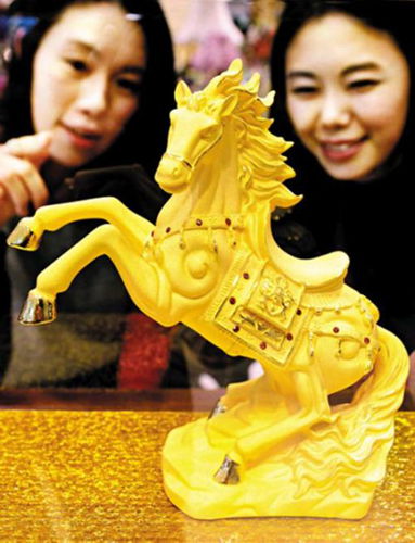 黄金“马”成珠宝礼品市场新亮点