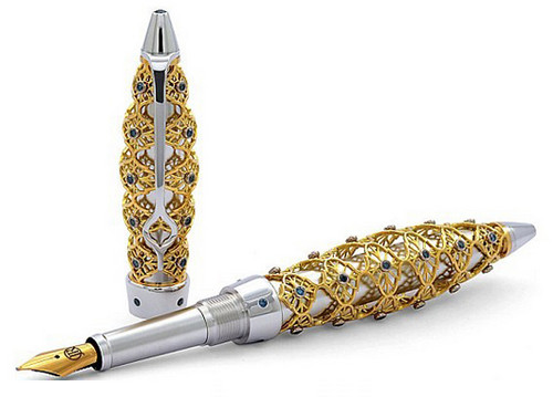 英著名百货公司推出29万元黄金钢笔