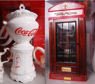 可口可乐促销品博物馆开进北京礼品展