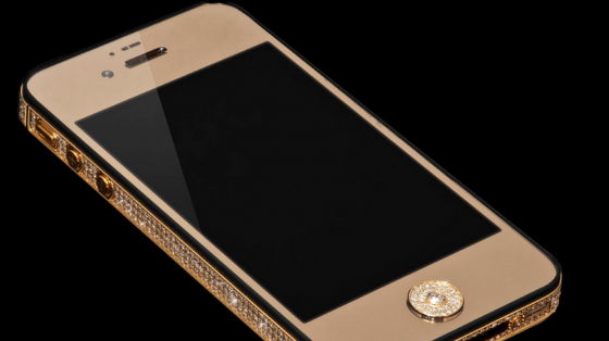 黄金版iPhone 5售价100万美元