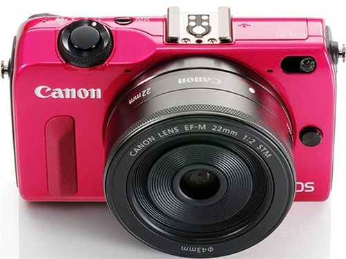 佳能粉红色相机EOS M2不在香港发售
