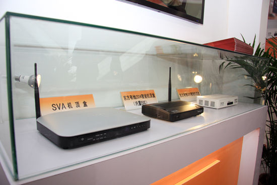 联彤发布COS智能电视系统数字机顶盒