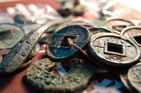 记录新疆历史的古钱币