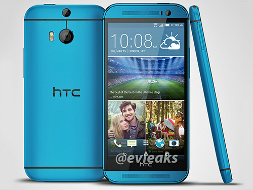 蓝色版HTC One M8曝光