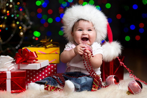 宝宝圣诞礼物的四个特别送法