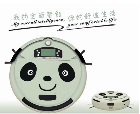 东莞缔奇熊猫宝贝扫地机器人亮相CEE2016北京家电展